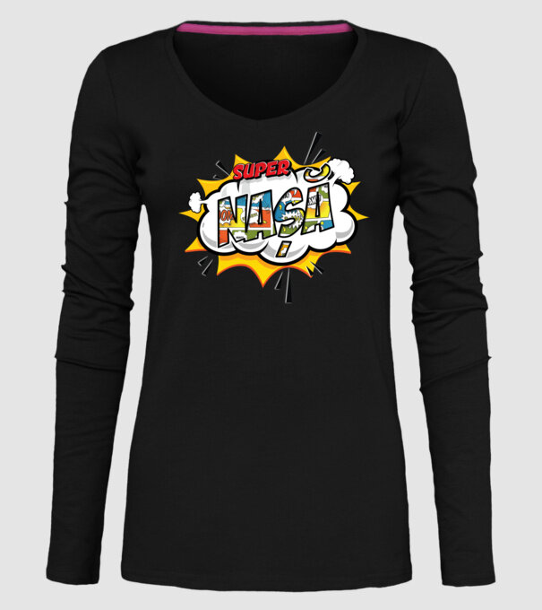 Nașă model negru pe tricou
