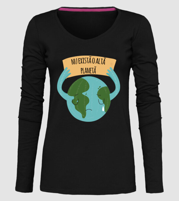 nu există o altă planetă model negru pe tricou