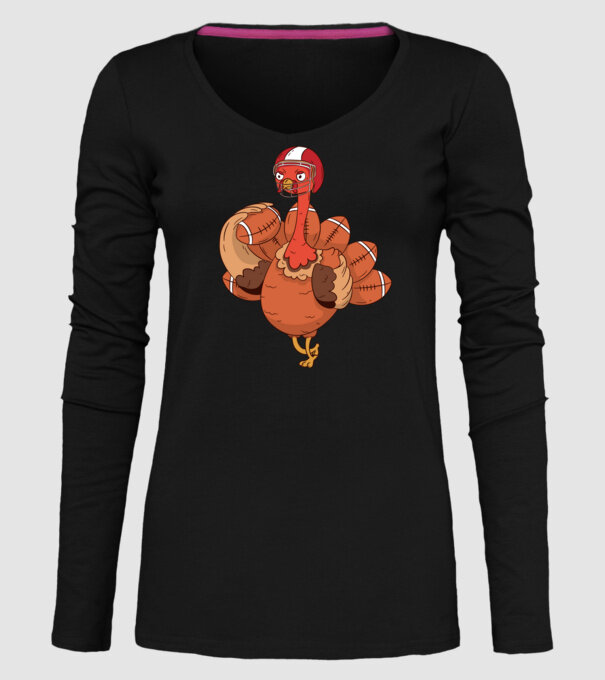 Player Turkey model negru pe tricou