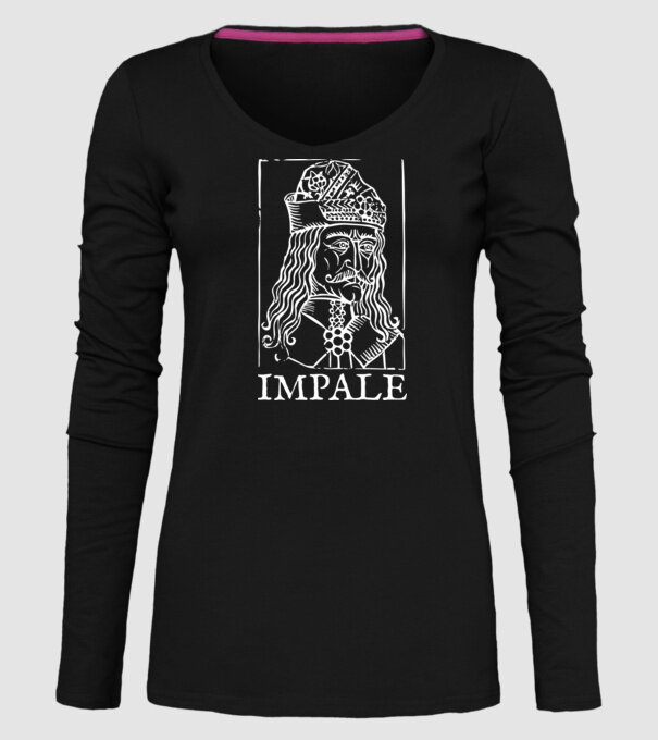 România Dracula 2 model negru pe tricou