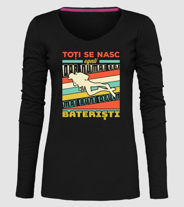 toți se nasc egali, dar numai cei mai buni devin scafandri model negru pe tricou