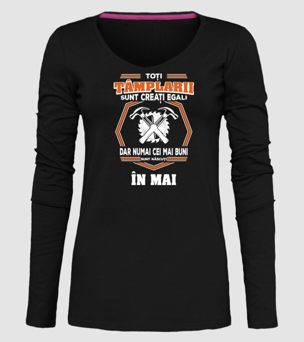 toți tâmplarii sunt creați egali, dar numai cei mai buni sunt născuți în mai model negru pe tricou
