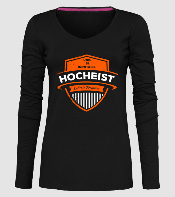 HOCHEIST unic și inimitabil calitate premium model negru pe tricou