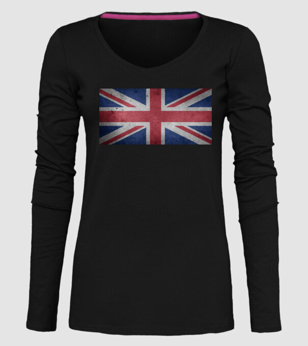 UNITED KINGDOM model negru pe tricou