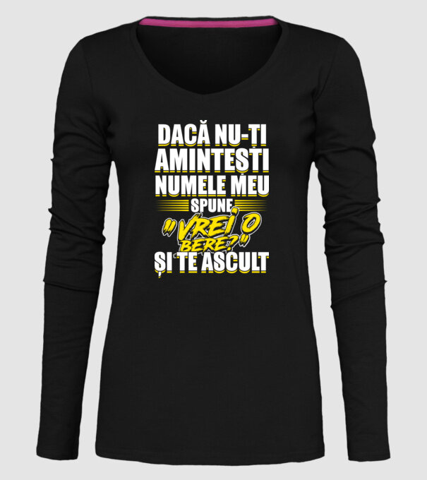 Dacă nu-ți amintești numele meu, spune