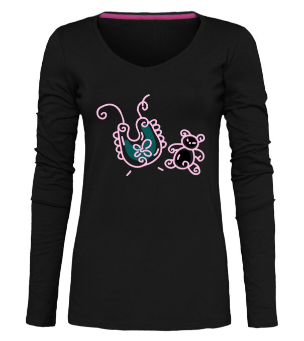  model  pe tricou