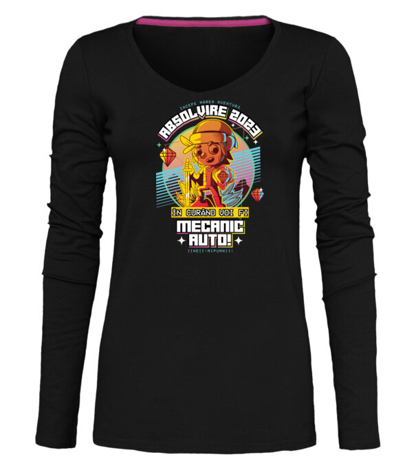  model  pe tricou