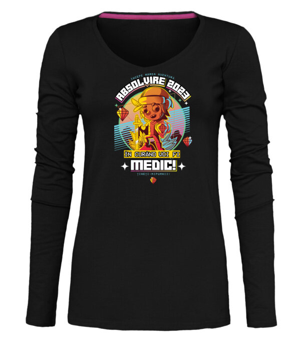  model  pe tricou