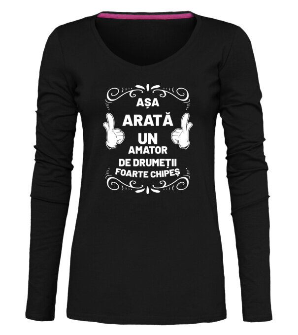  model  pe tricou