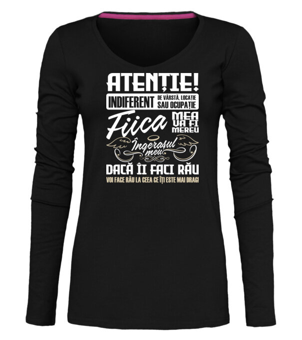  model  pe tricou