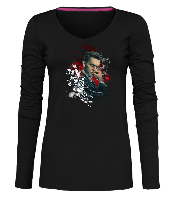  model  pe tricou