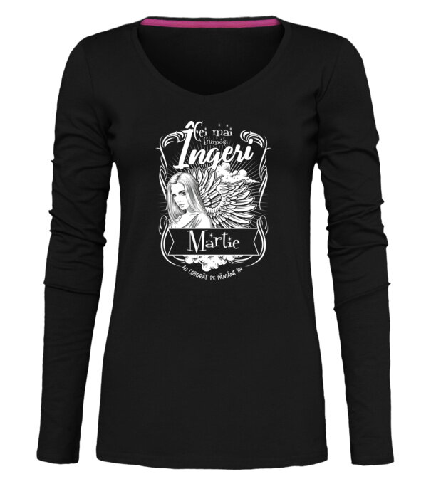  model  pe tricou