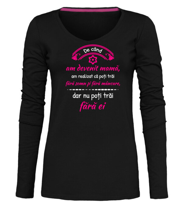  model  pe tricou