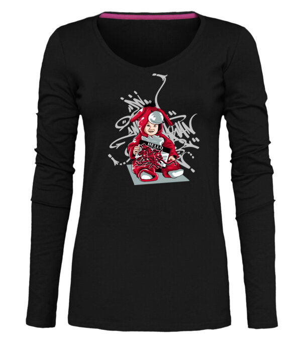  model  pe tricou