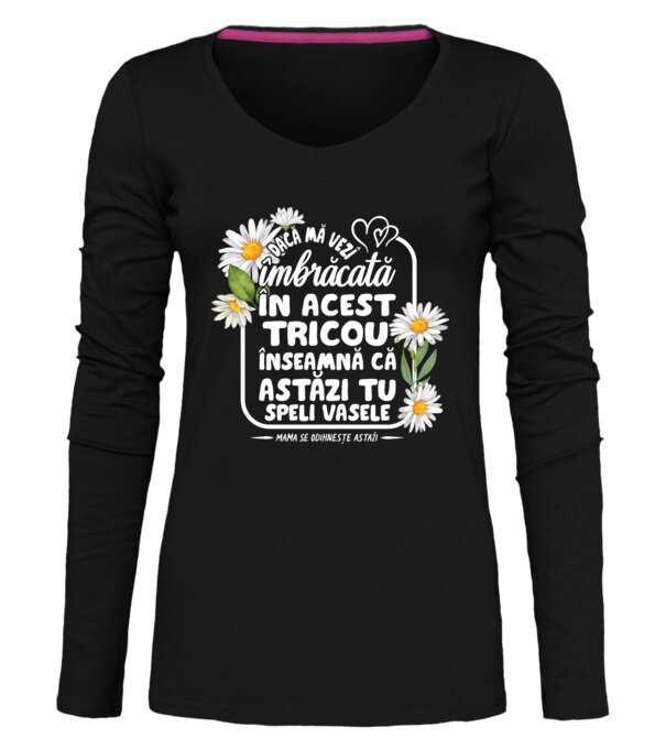  model  pe tricou