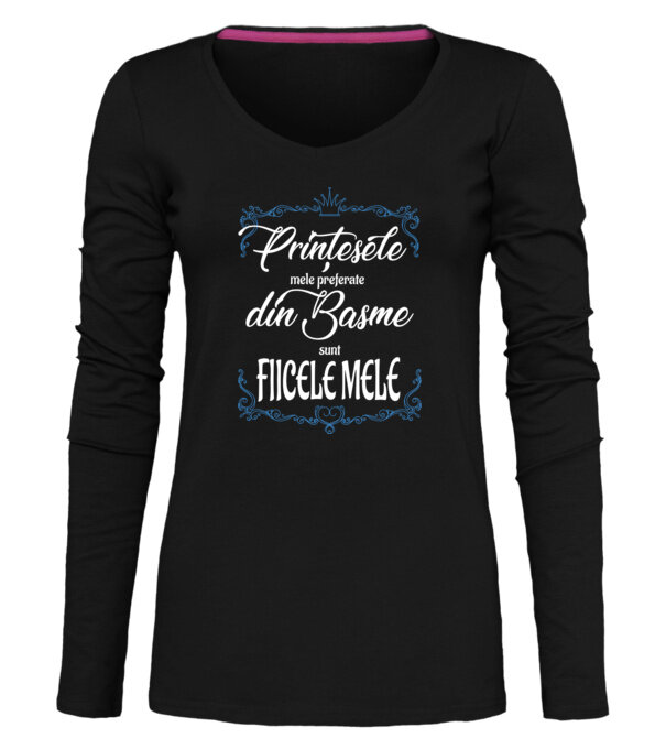  model  pe tricou