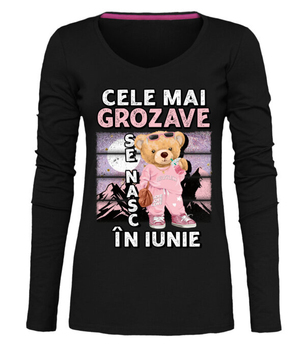  model  pe tricou