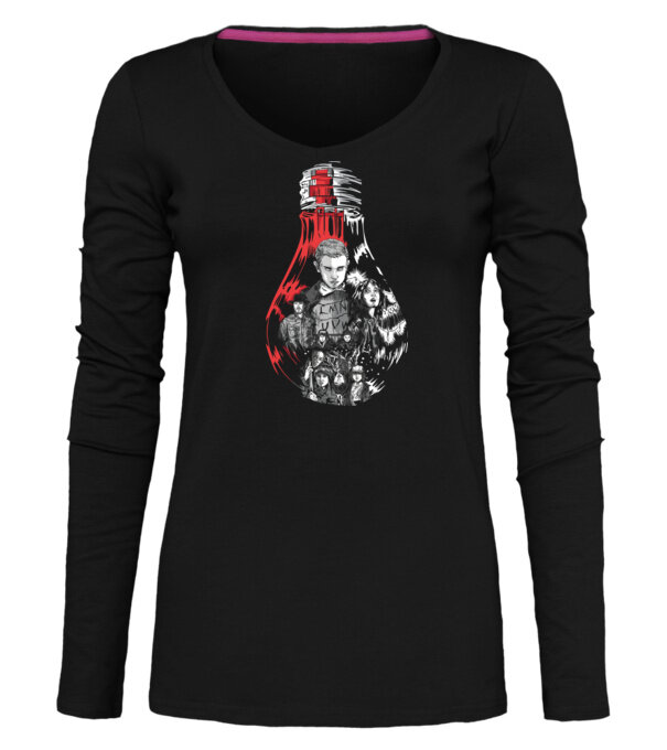  model  pe tricou