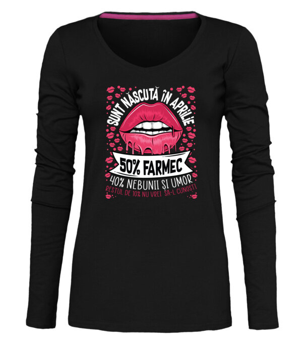  model  pe tricou