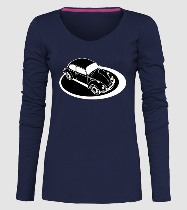 Insectă 3 culori model albastru închis pe tricou