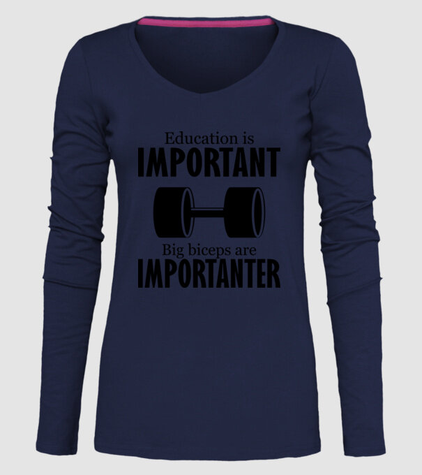 Mușchi model albastru închis pe tricou