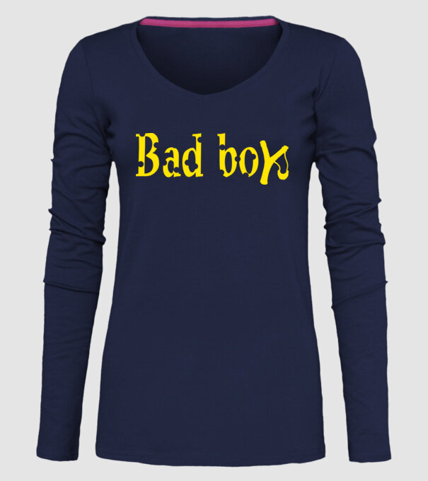 Băieți răi model albastru închis pe tricou