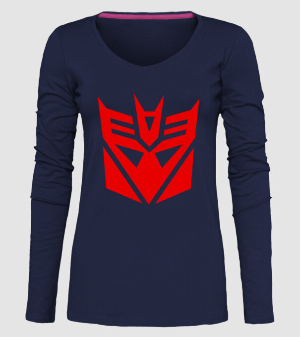 Transformers 2 model albastru închis pe tricou