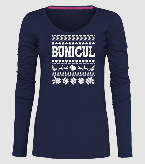 Bunicul model albastru închis pe tricou