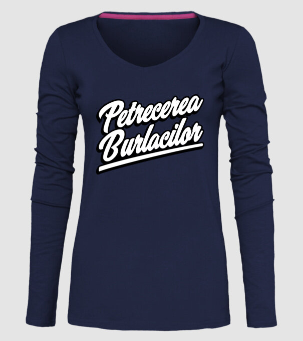 petrecerea burlacilor model albastru închis pe tricou