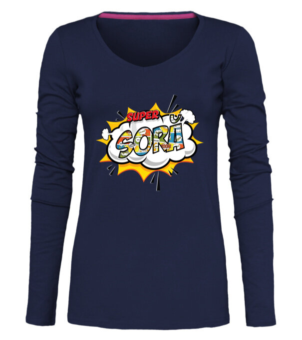  model  pe tricou