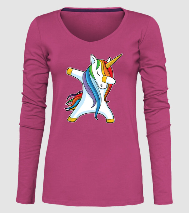 DAB Unicorn 2 model roz pe tricou