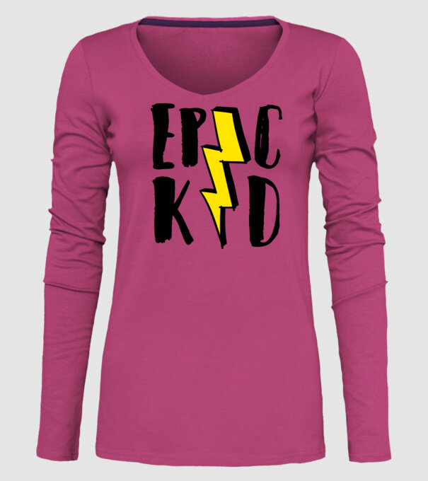 EpicKid model roz pe tricou