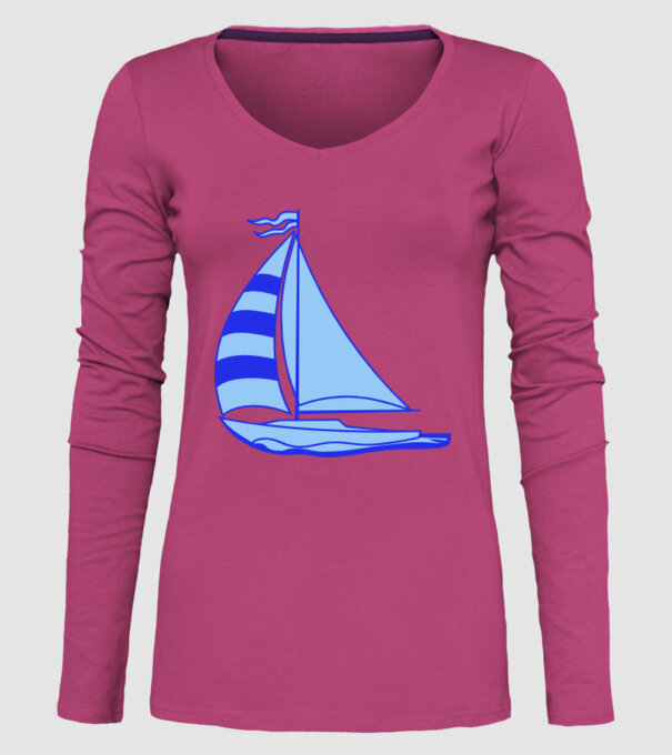 Vapor model roz pe tricou