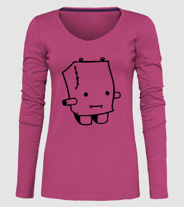 monstru1 model roz pe tricou