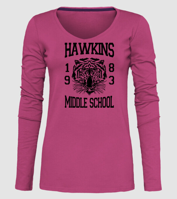 hawkins middle school 83 model roz pe tricou
