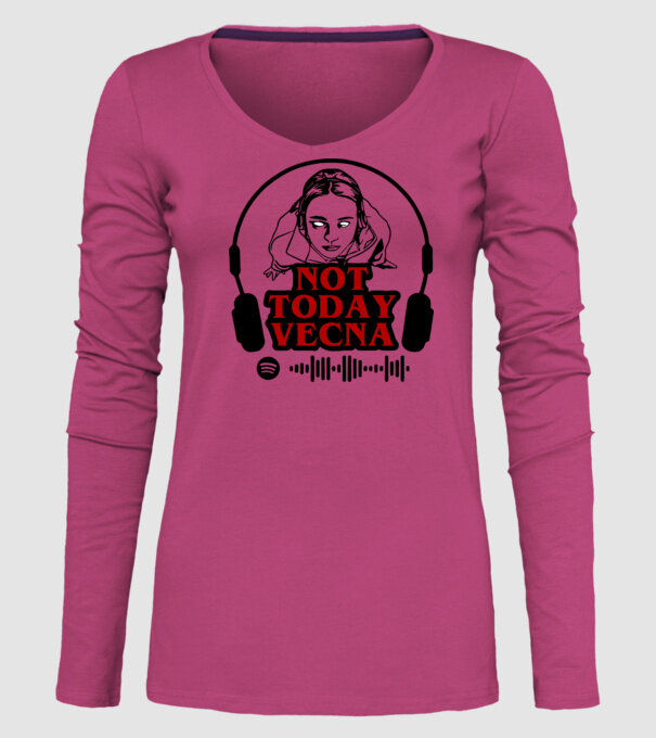 not today vecna model roz pe tricou