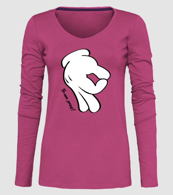 Te-am prins model roz pe tricou