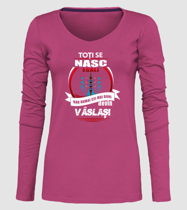 Toți se nasc egali, dar numai cei mai buni devin vâslași model roz pe tricou