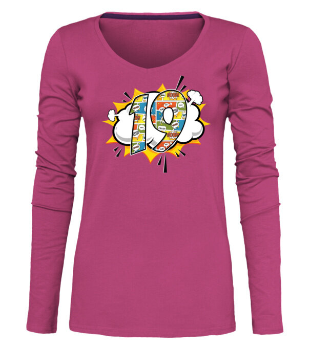  model  pe tricou