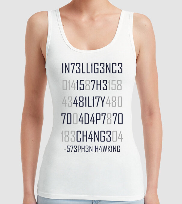 5Z3PH3N H4WK1NG model alb pe tricou