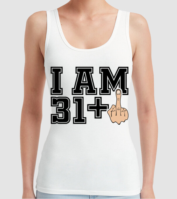 Funny Birthday I am 32 model alb pe tricou
