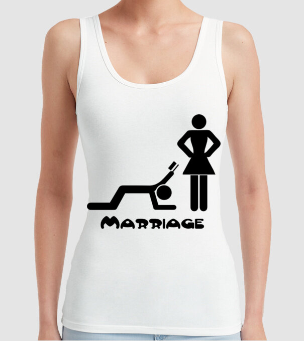 marriage model alb pe tricou