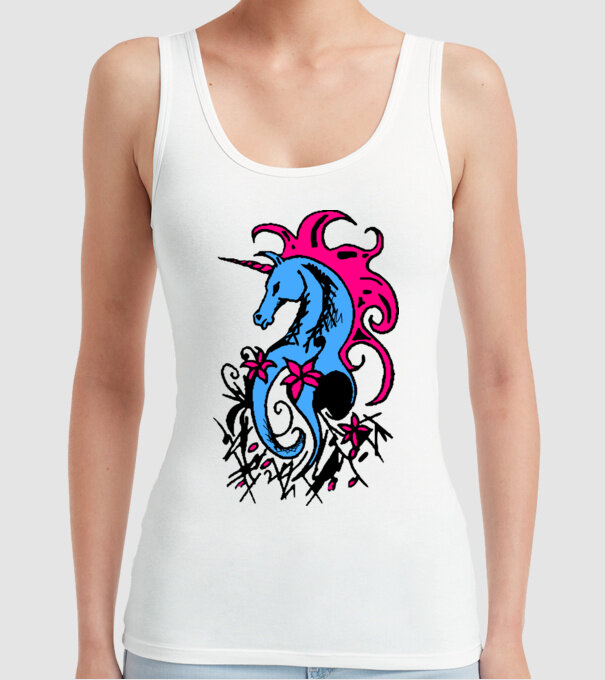 pegasus model alb pe tricou