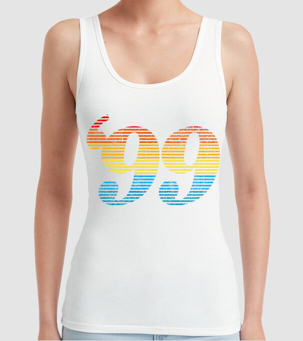 Retro Birthday 1999 model alb pe tricou
