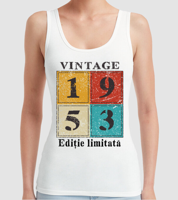 1953 - Ediție limitată model alb pe tricou