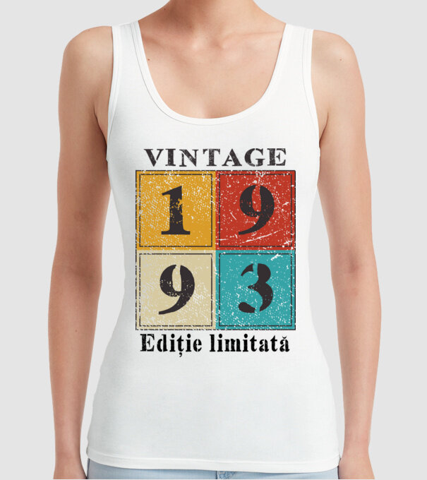 1993 - Ediție limitată model alb pe tricou
