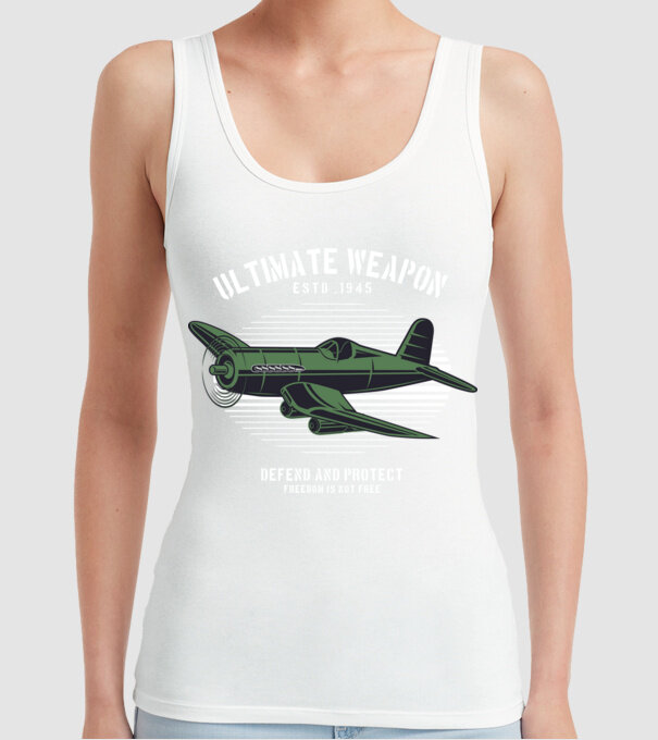 Avioane model alb pe tricou