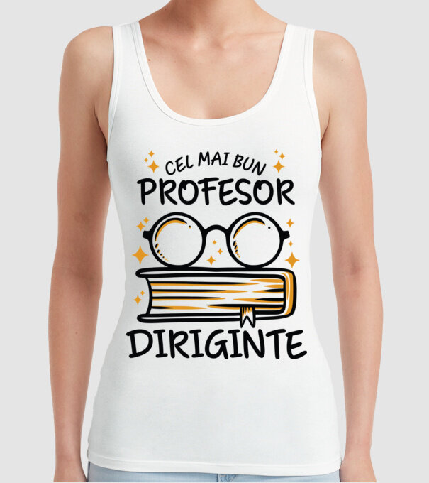 Cel mai profesor diriginte model alb pe tricou