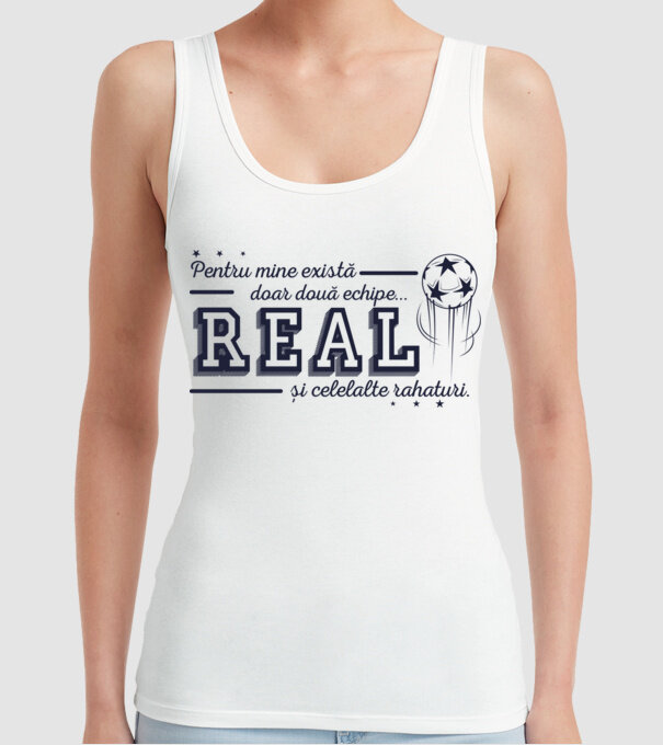 Pentru mine există doar două echipe, Real și celelalte rahaturi model alb pe tricou