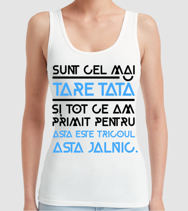 Sunt cel mai tare tată și tot ce am primit pentru asta este tricoul ăsta jalnic model alb pe tricou